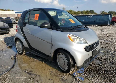 2015 Smart Fortwo Pure z USA, uszkodzony, nr VIN WMEEJ3BA4FK819361